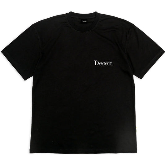 Camiseta Deceit para hombre - Camiseta acampanada Don't Lie To Yourself - Negro