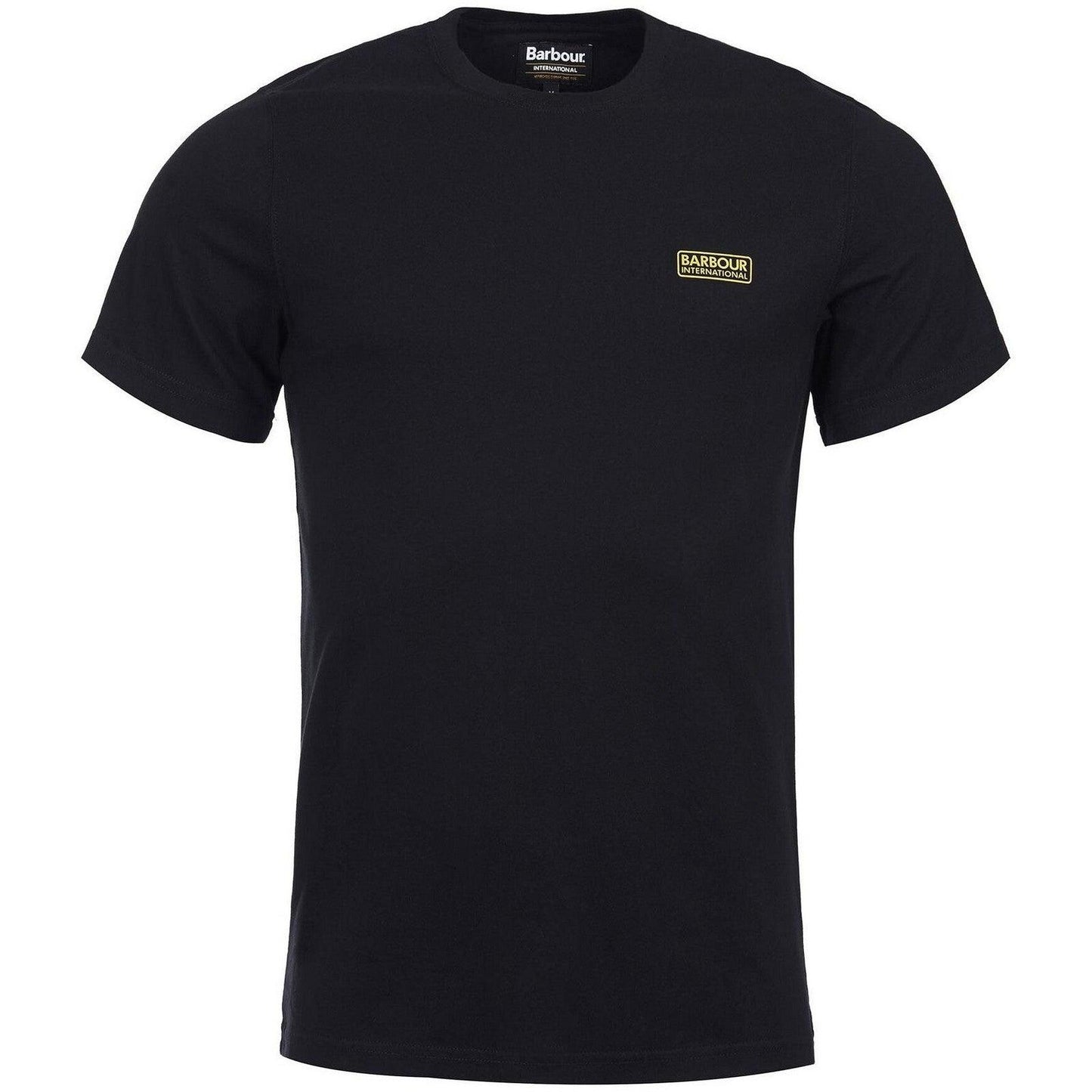 Barbour International Herren-T-Shirt – kleines Logo-T-Shirt – Schwarz
