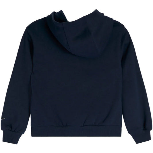 Bluzy Dziecięce Uniseks Nike - Nkn N Nsw Clb Snl Appl Flc Po Xav - Niebieski