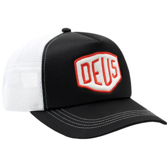 Cappellini da baseball Uomo Deus Ex Machina - Shield Luxx Trucker - Nero