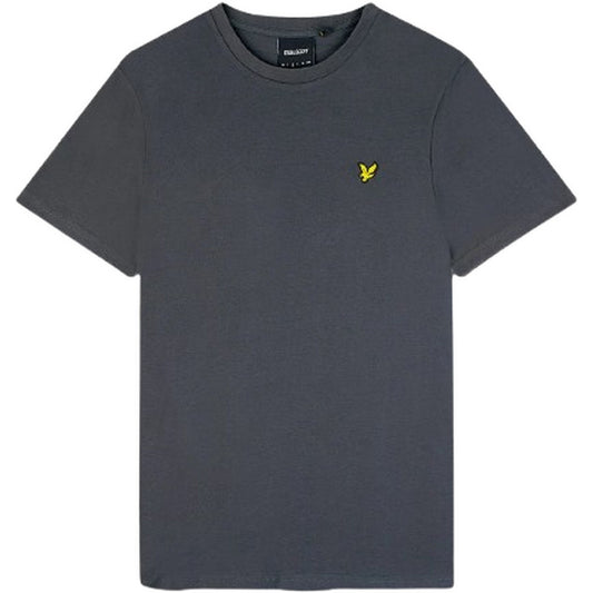 Lyle & Scott Herren-T-Shirt – einfarbiges T-Shirt – Grau