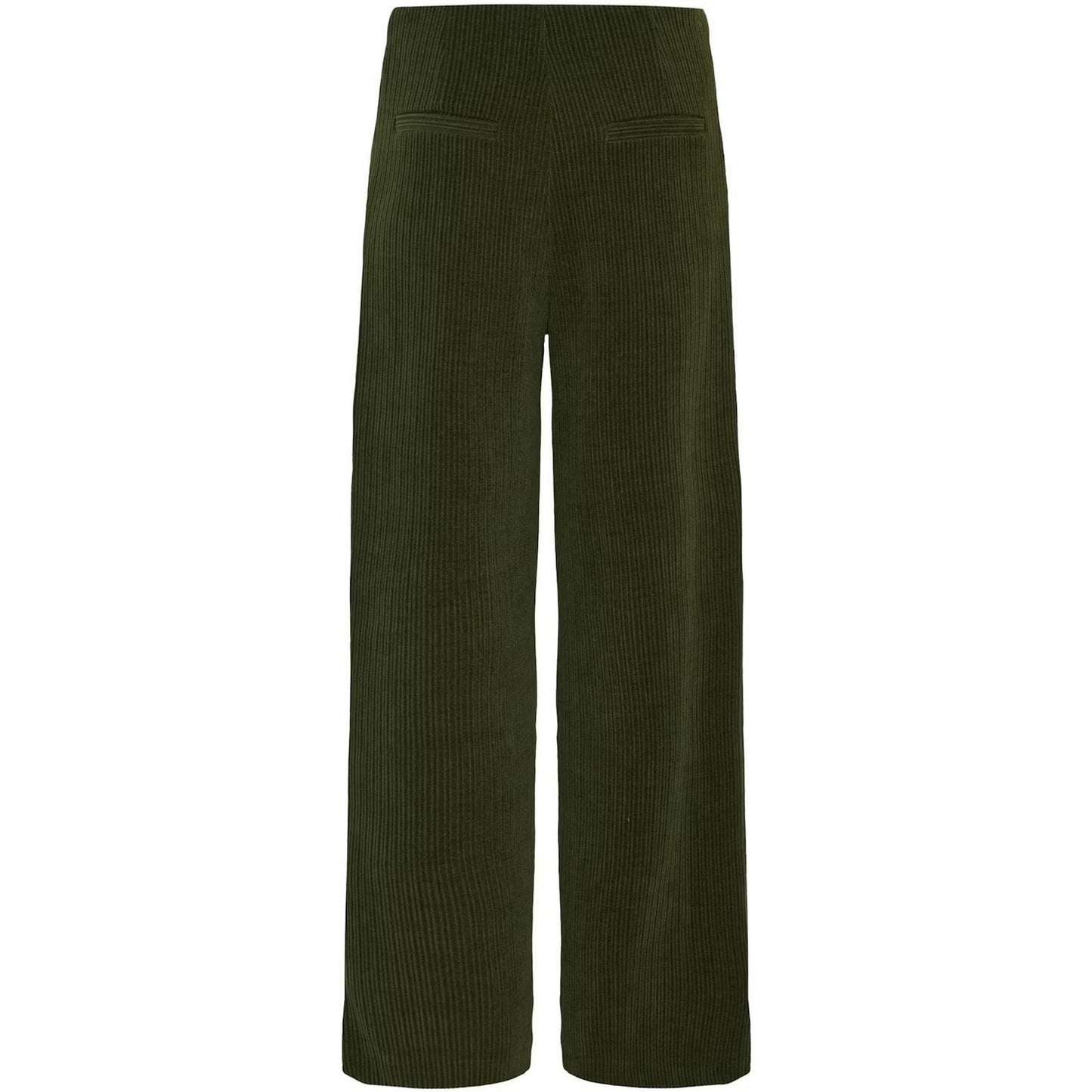 Pantaloni Donna Ichi - Ihkate Corduroy Pa3 - Verde