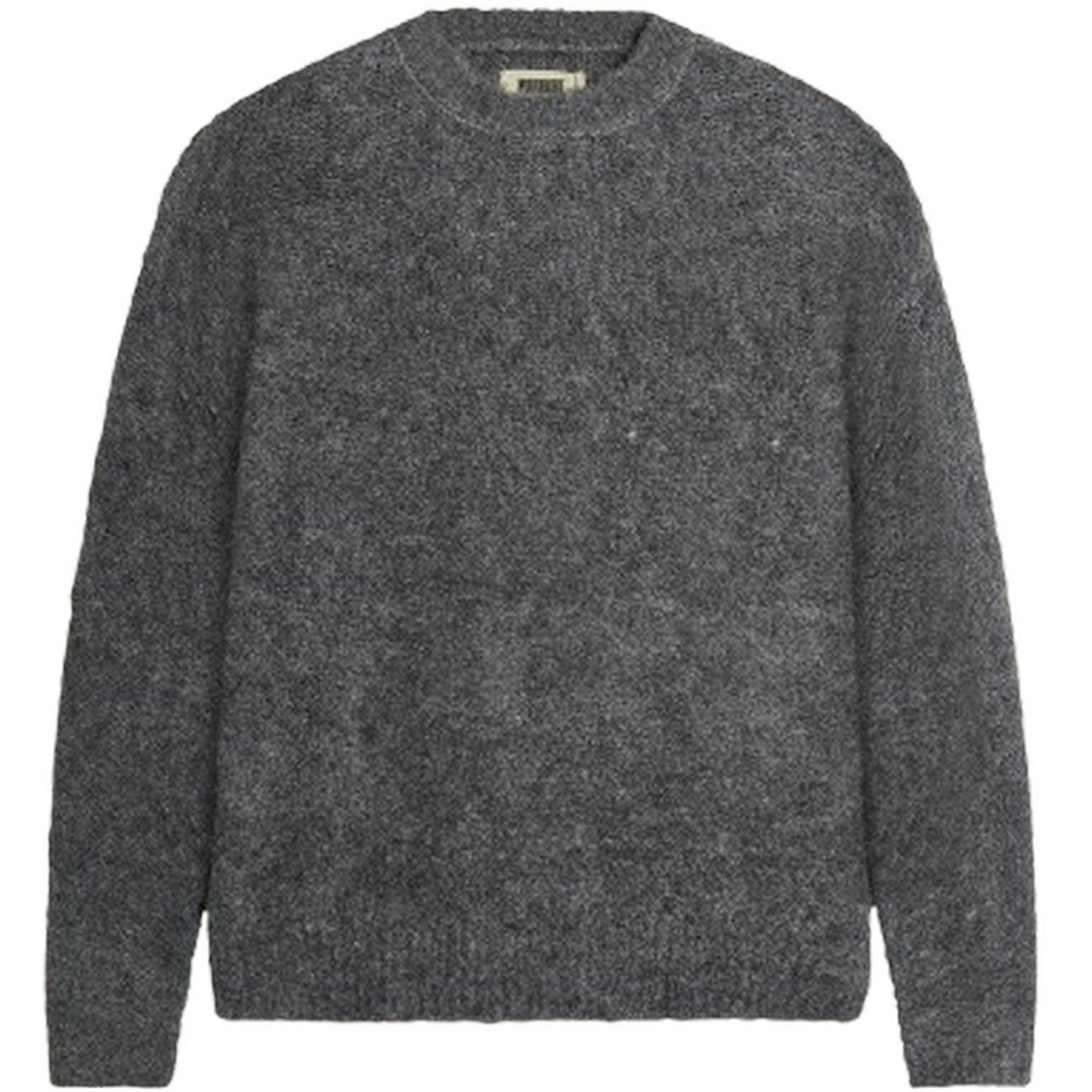 Woodbird Herrenpullover – Wbkurt Loop Crew – Grau