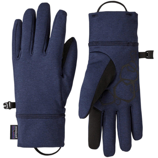 Gants unisexe Patagonia - Gants quotidiens R1 - Bleu