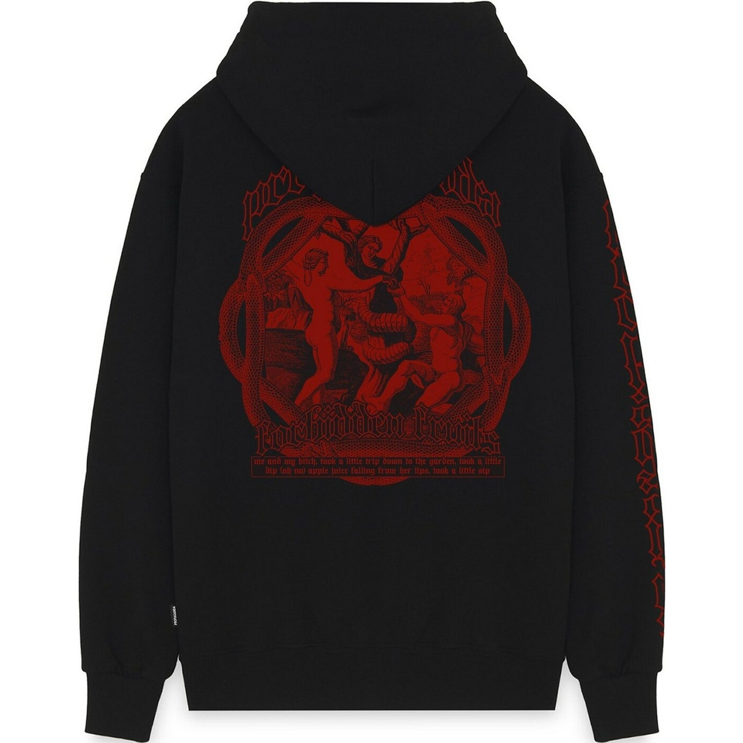 Propaganda Herren Hoodies – Sin Sweatshirt – Schwarz