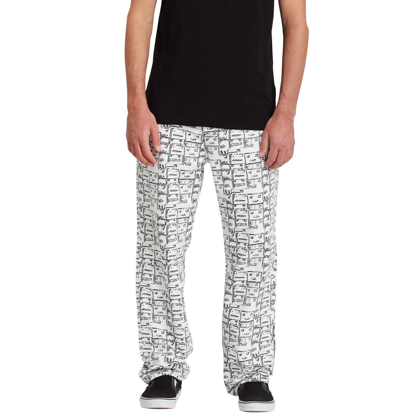 Jeans Uomo Volcom - Modown Tapered Denim - Multicolore