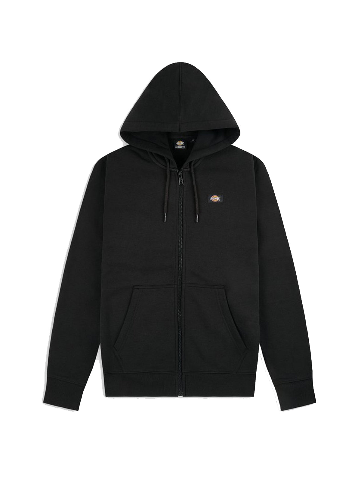 Męskie bluzy z kapturem Dickies – Oakport Zip Hood – Czarne