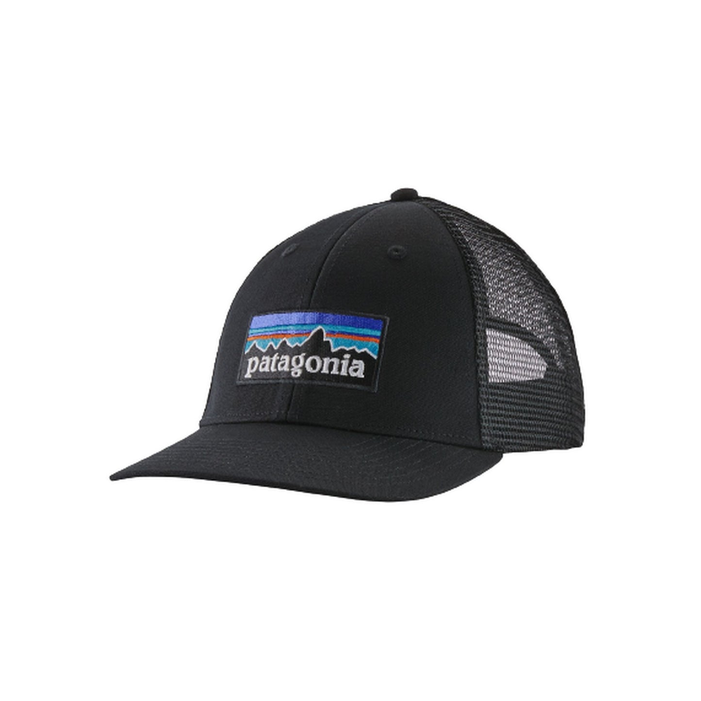 Casquettes de baseball Patagonia unisexe - Casquette de camionneur P6 Logo LoPro - Noir