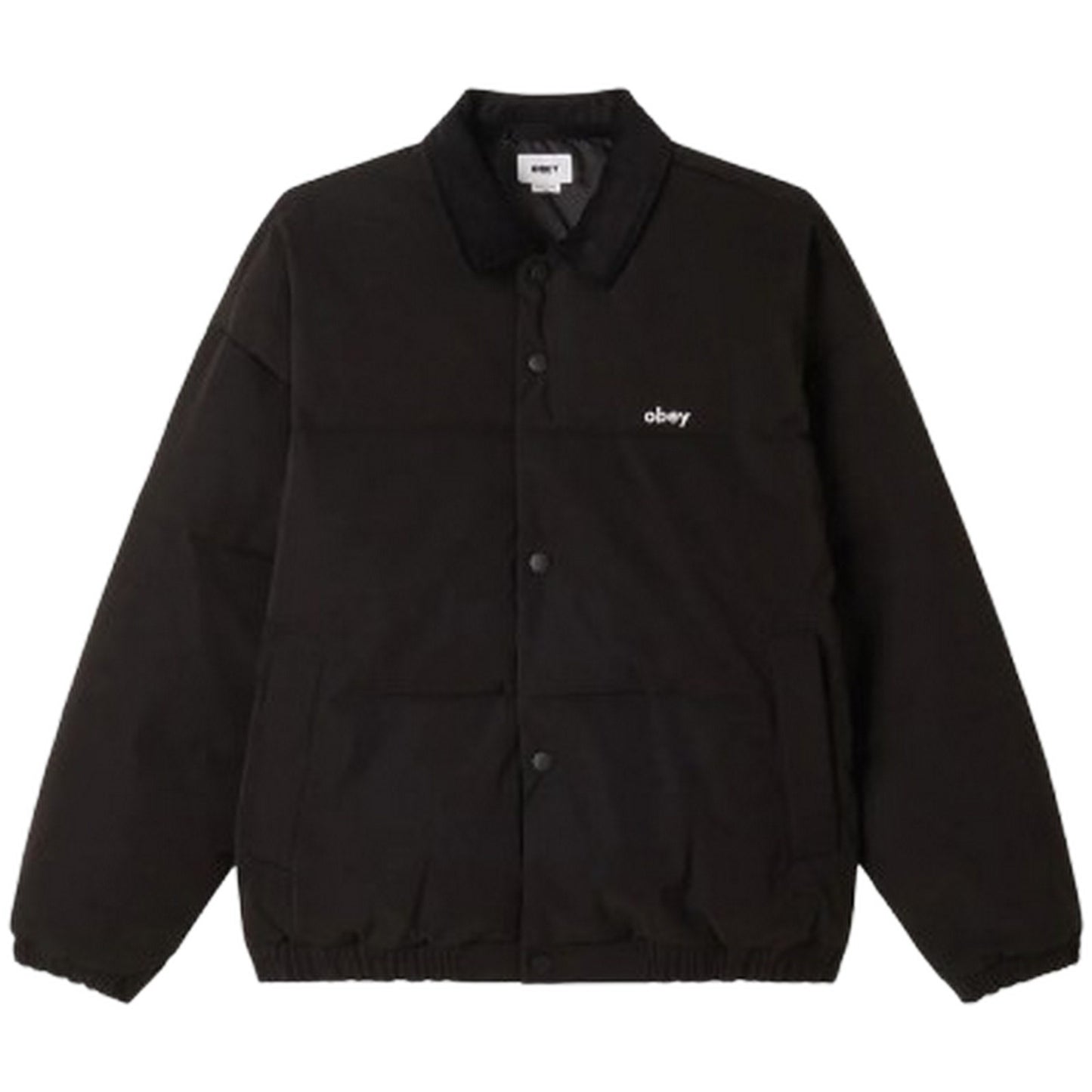 Giacche Uomo Obey - Whispers Jacket - Nero