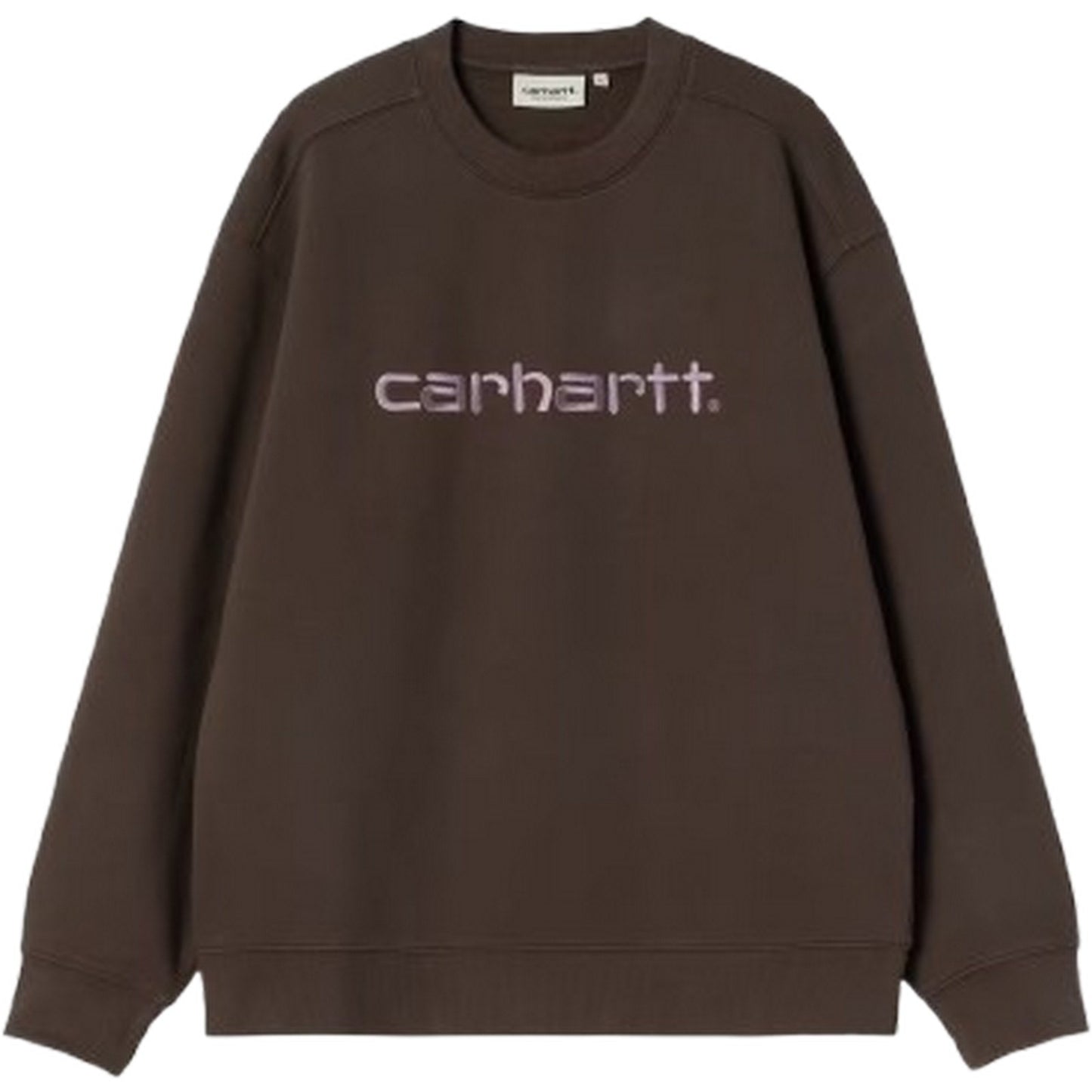 Felpe senza cappuccio Donna Carhartt Wip - W' Carhartt Sweat - Marrone