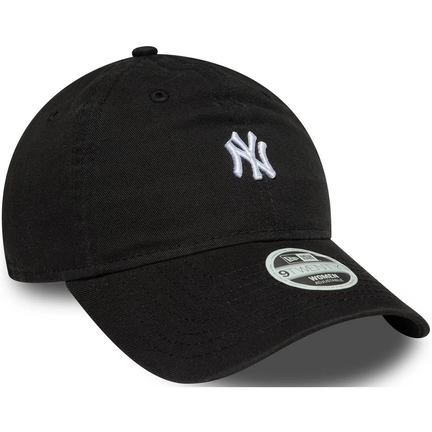 New Era Unisex-Baseballkappen – Wmns Mini Washed 9Twenty Neyyan – Schwarz