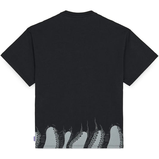 Camiseta de hombre Octopus - Camiseta inferior Octopus - Negro