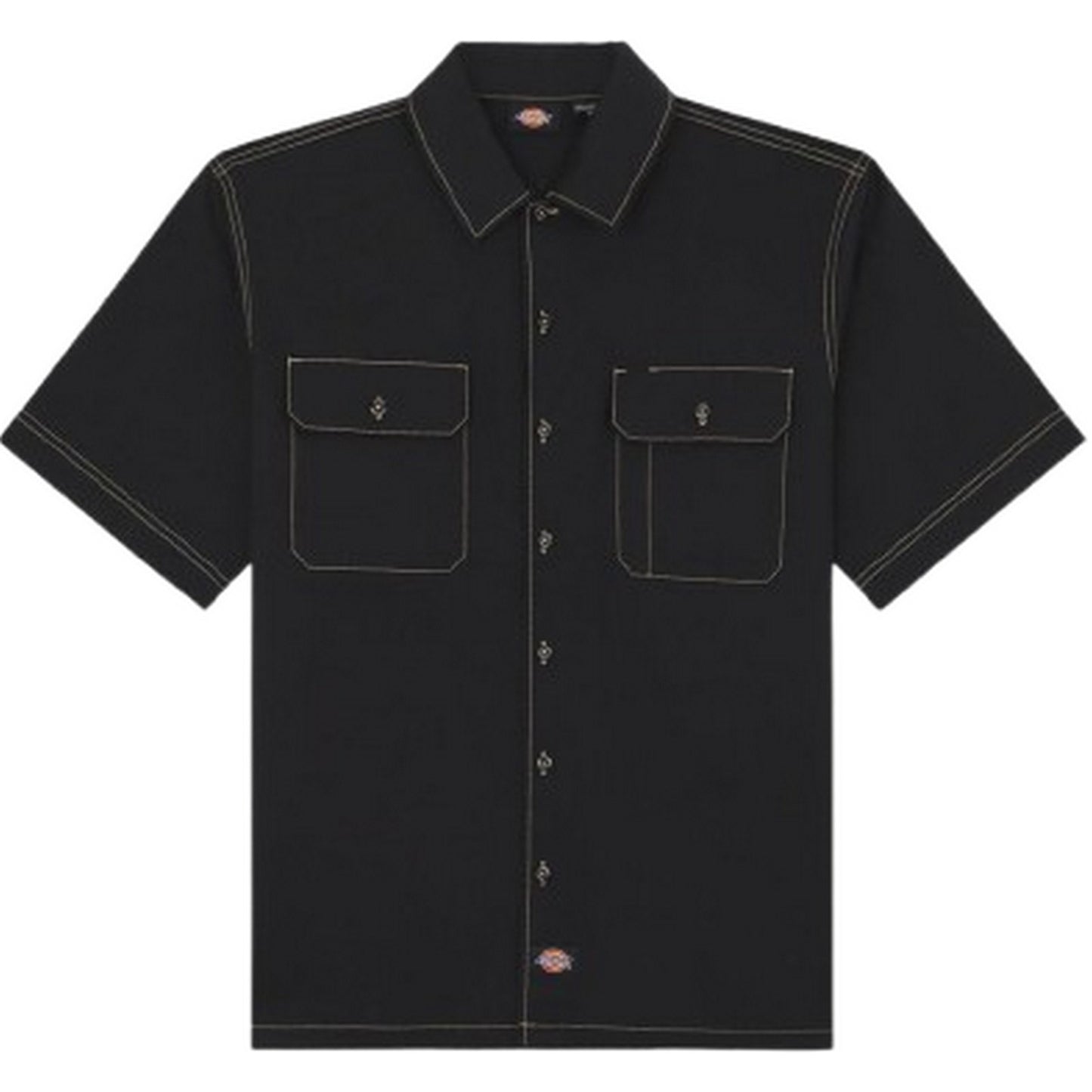 Camicie casual Uomo Dickies - Riverbend Work Shirt - Nero