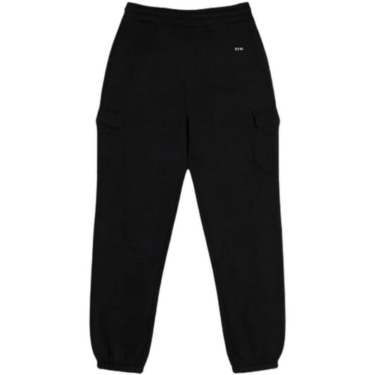 Dolly Noire Herrenhose – Cargo-Jogginghose – Schwarz