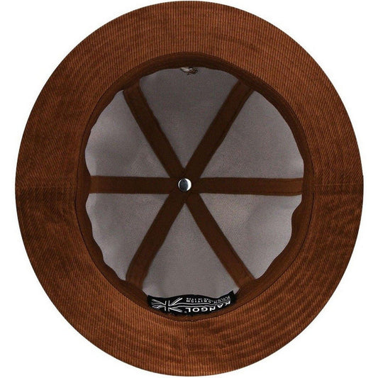 Kangol Unisex Bucket Hats – Cord Casual – Braun