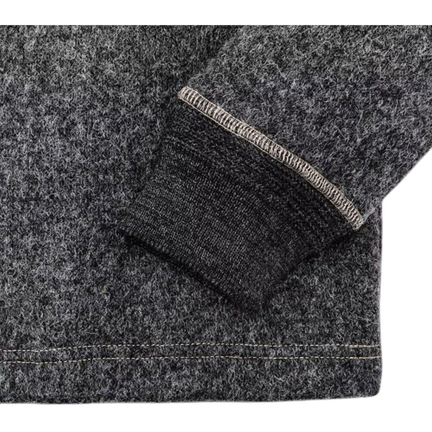 Filson Sweats à capuche pour hommes - Keyport Wool Crewneck Boiled - Gris