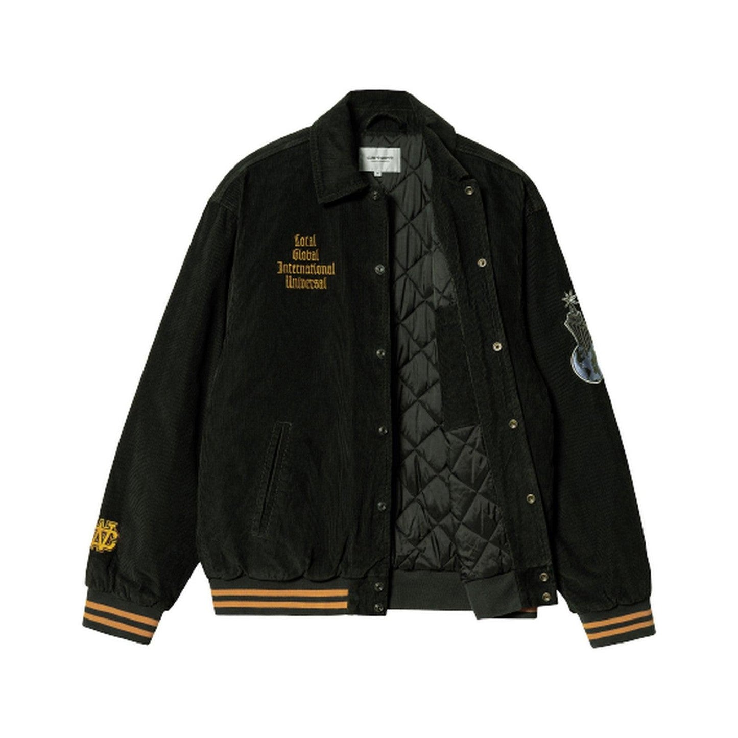 Giubbini Uomo Carhartt Wip - Letterman Jacket - Verde