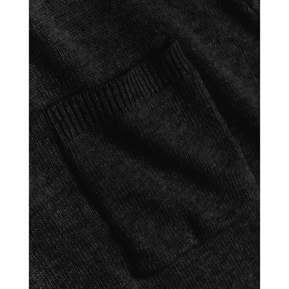 Polo a manica lunga Uomo Woodbird - WBKang 1/2 Zip Polo - Nero