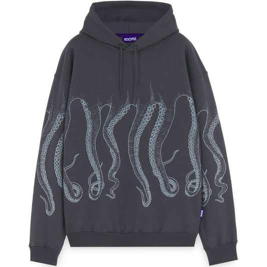 Felpe con cappuccio Uomo Octopus - Octopus Outline Hoodie - Grigio