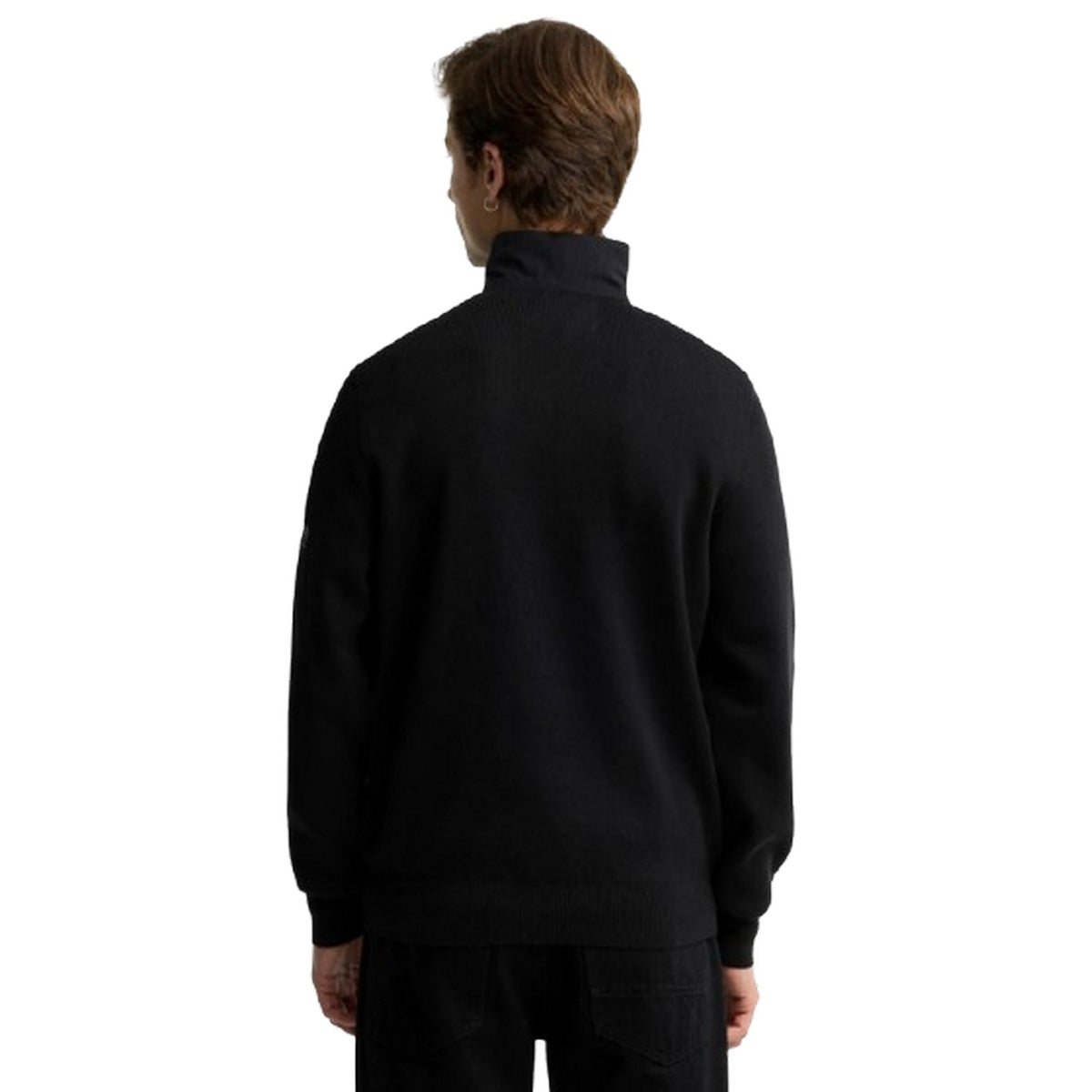 Maglie a manica lunga Uomo Barbour International - Inline Half Zip Jumper - Nero