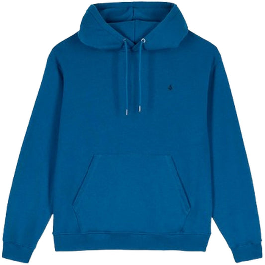 Męskie bluzy z kapturem Volcom – Single Stone Po – Niebieskie