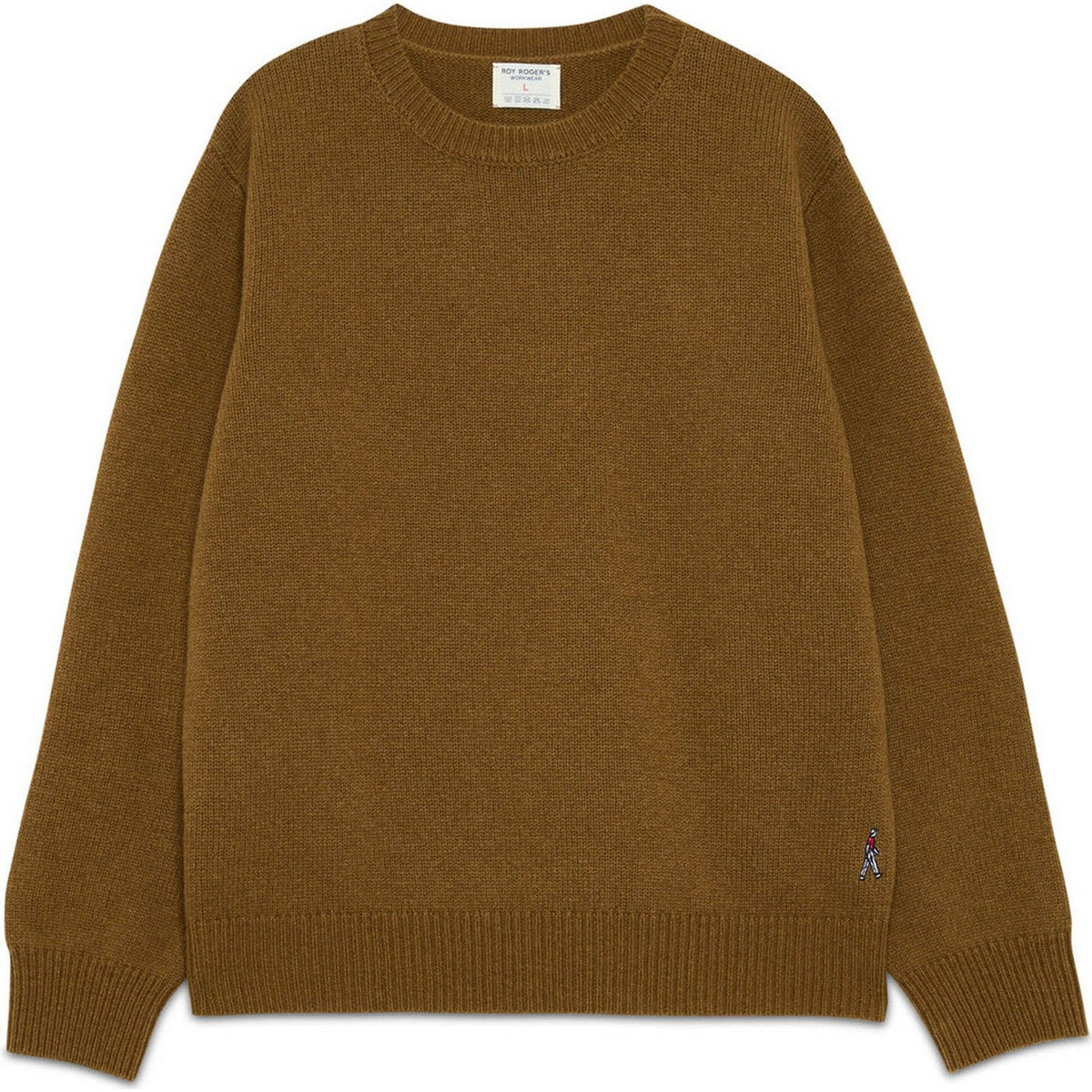 Maglioni Uomo Roy Roger's - Utility Crew neck - Marrone