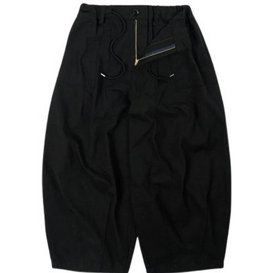 Frizmworks Pantalon pour hommes - Pantalon ballon en sergé - Noir