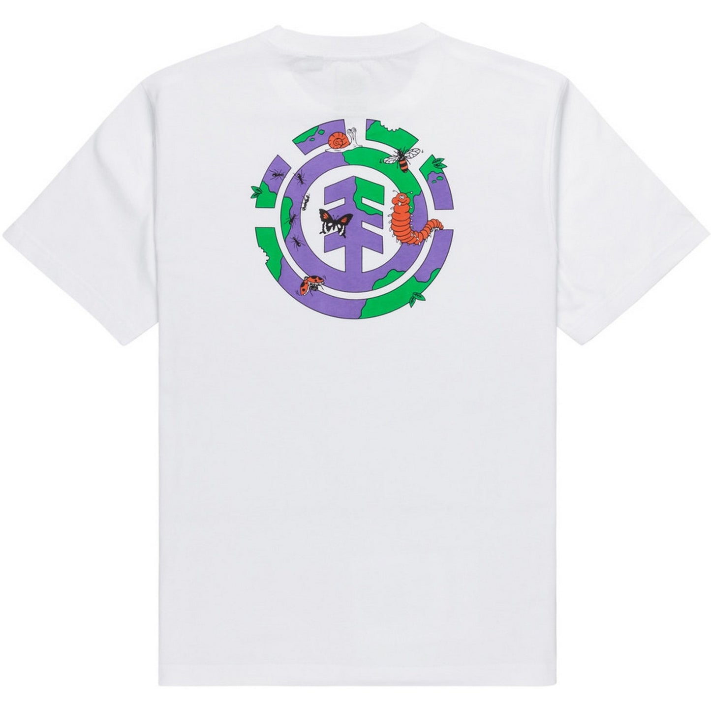 T-shirt Uomo Element - New World Ss - Bianco