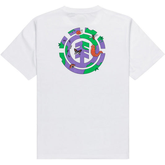 Element Herren T-Shirt – New World Ss – Weiß