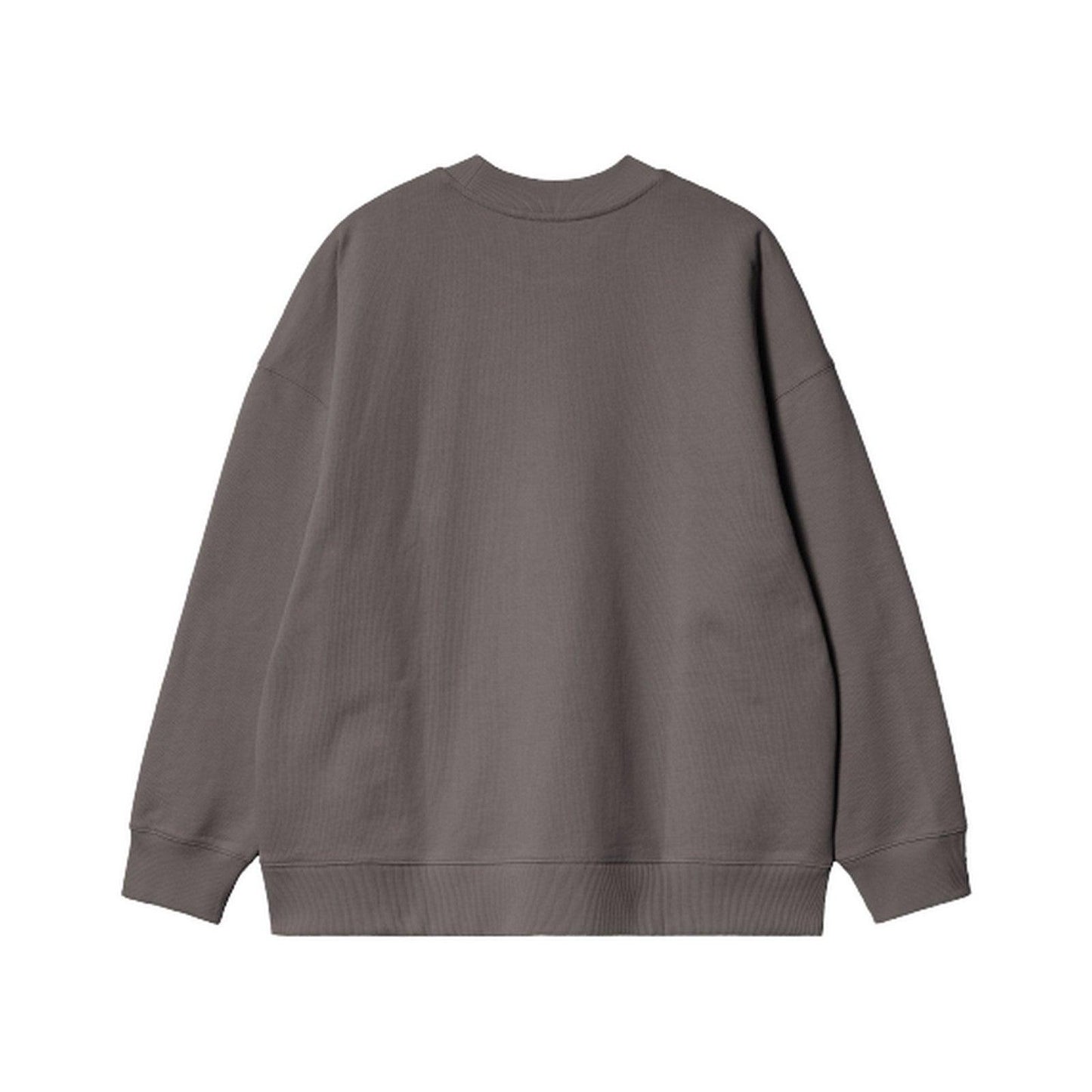 Felpe senza cappuccio Uomo Carhartt Wip - Link Script Sweat - Grigio