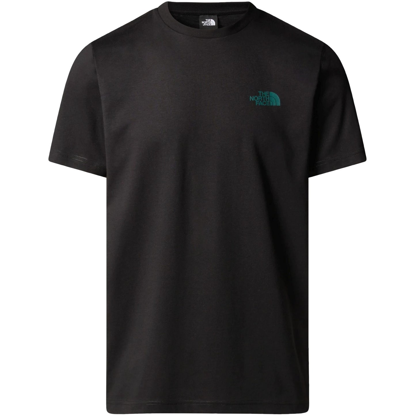 T-shirt Uomo The North Face - Men’s S/S Box Nse Tailgrid Infill Tee - Nero