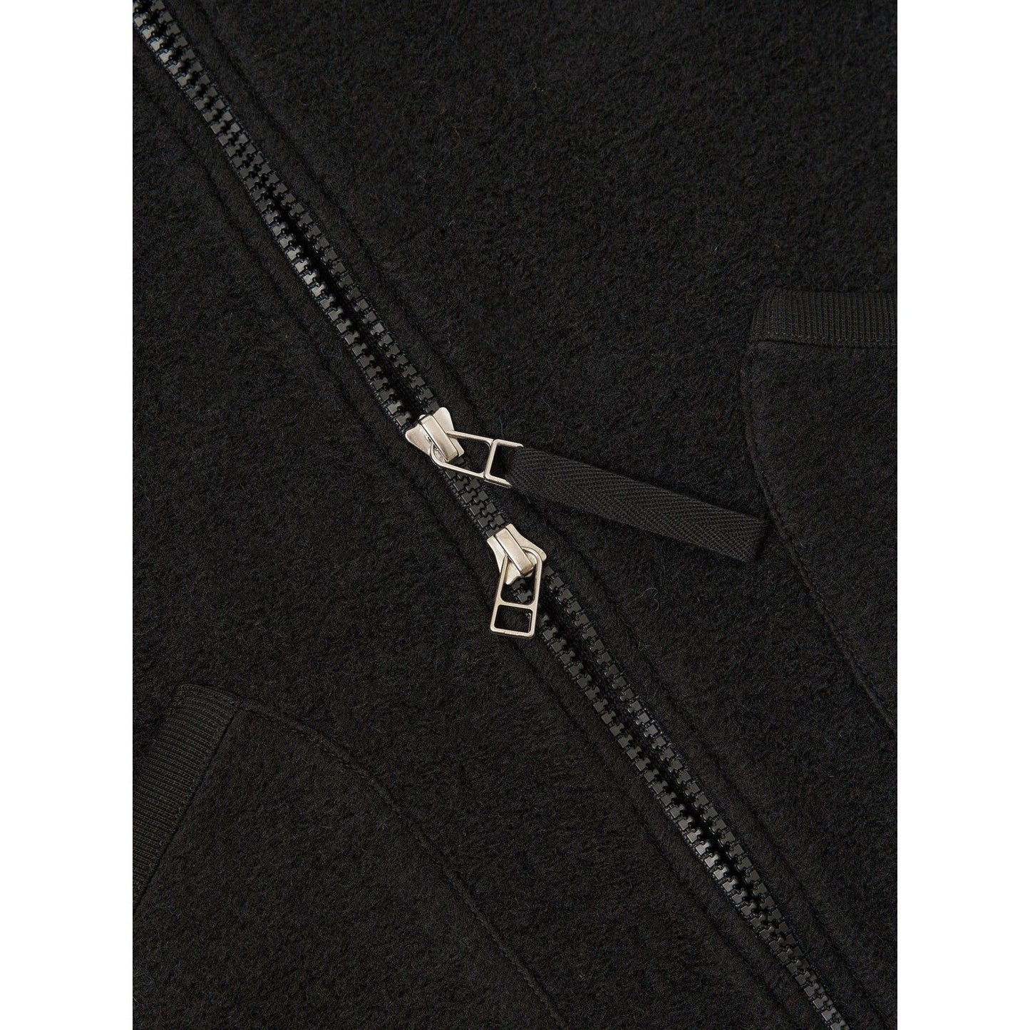 Gilet Uomo Universal Works - Zip Waistcoat - Nero