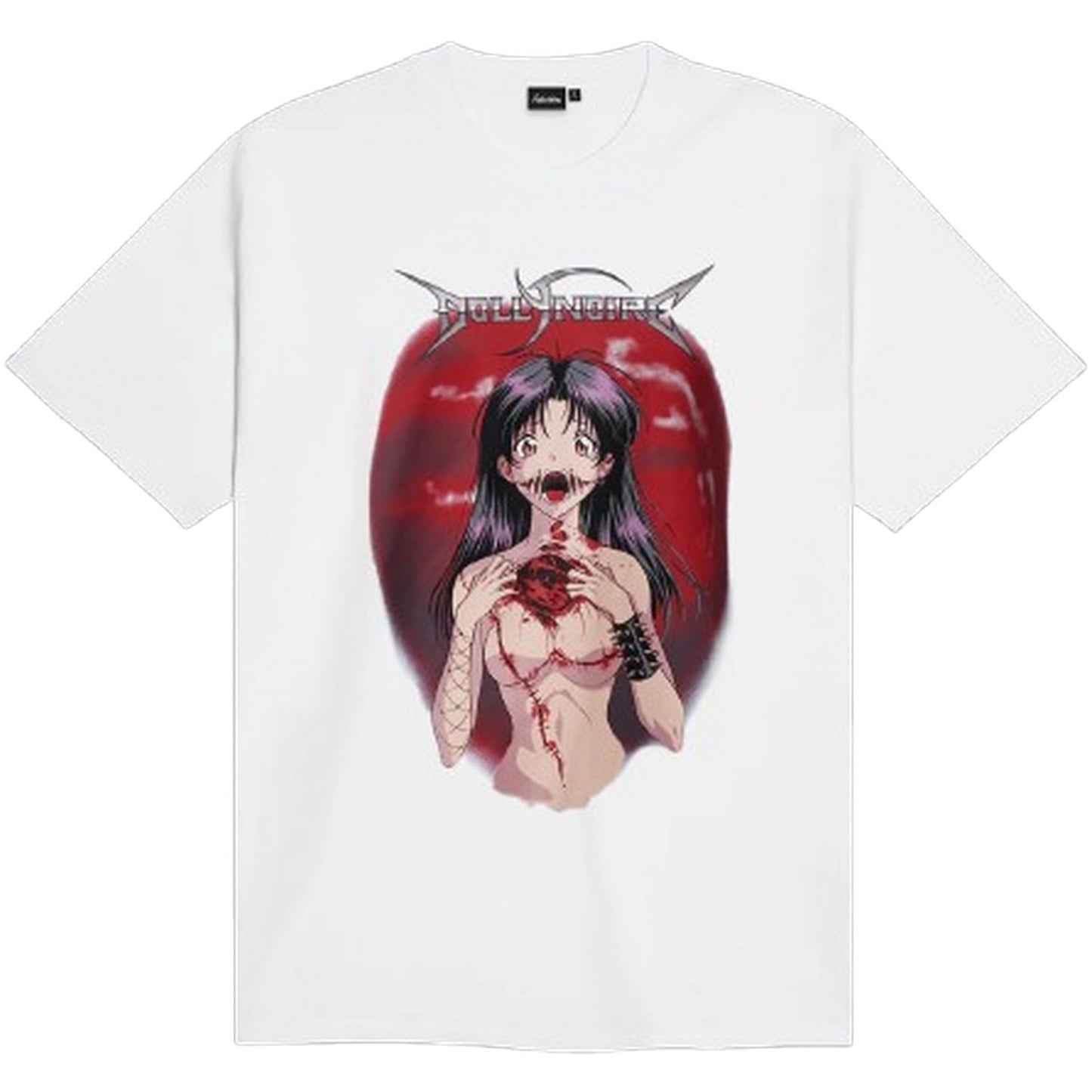 T-shirt Uomo Dolly Noire - Kuchisake-Onna Japan Tour Tee - Bianco