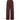 Pantaloni Donna Pieces - Pcagnes Hw High Slit Pant Jrs Bc - Rosso