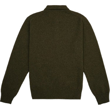 Polo a manica lunga Uomo Baracuta - Shetland Polo - Verde