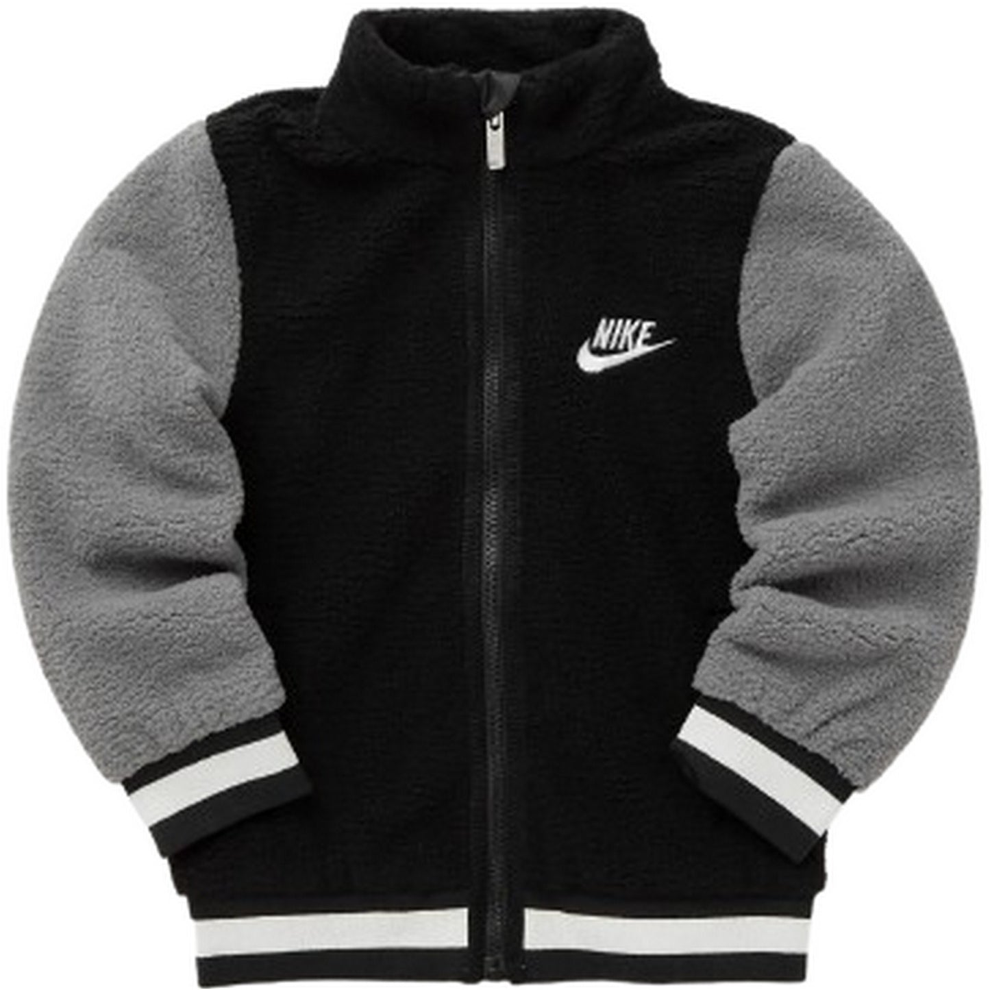 Nike Vestes Mixte Enfant - Nkb Sherpa Jkt - Noir