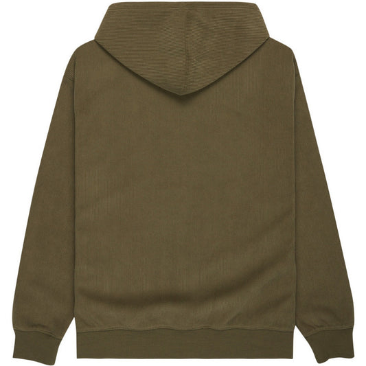 Felpe con cappuccio Uomo Element - Serif Corduroy Po - Verde