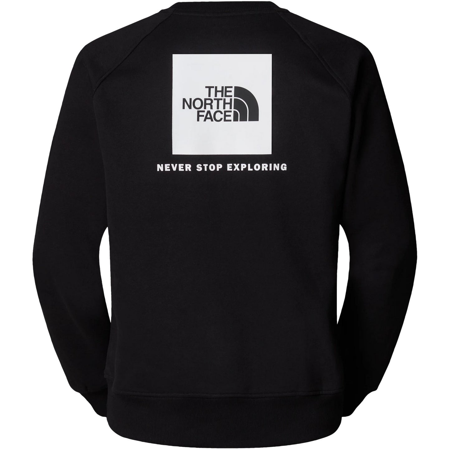 Męskie bluzy z kapturem The North Face – M Raglan Box Nse Crew – Czarne