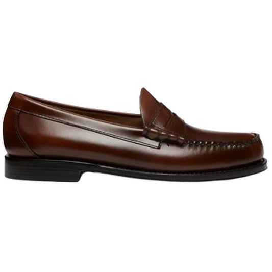 G.H.Bass Herren-Loafer – Weejun Mens Heritage Larson Moc Pen – Braun