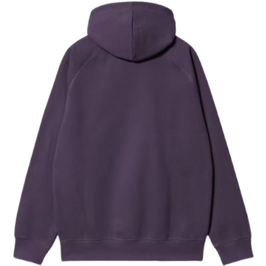 Carhartt Wip Herren-Kapuzenpullover – Hooded Chase Sweat – Lila