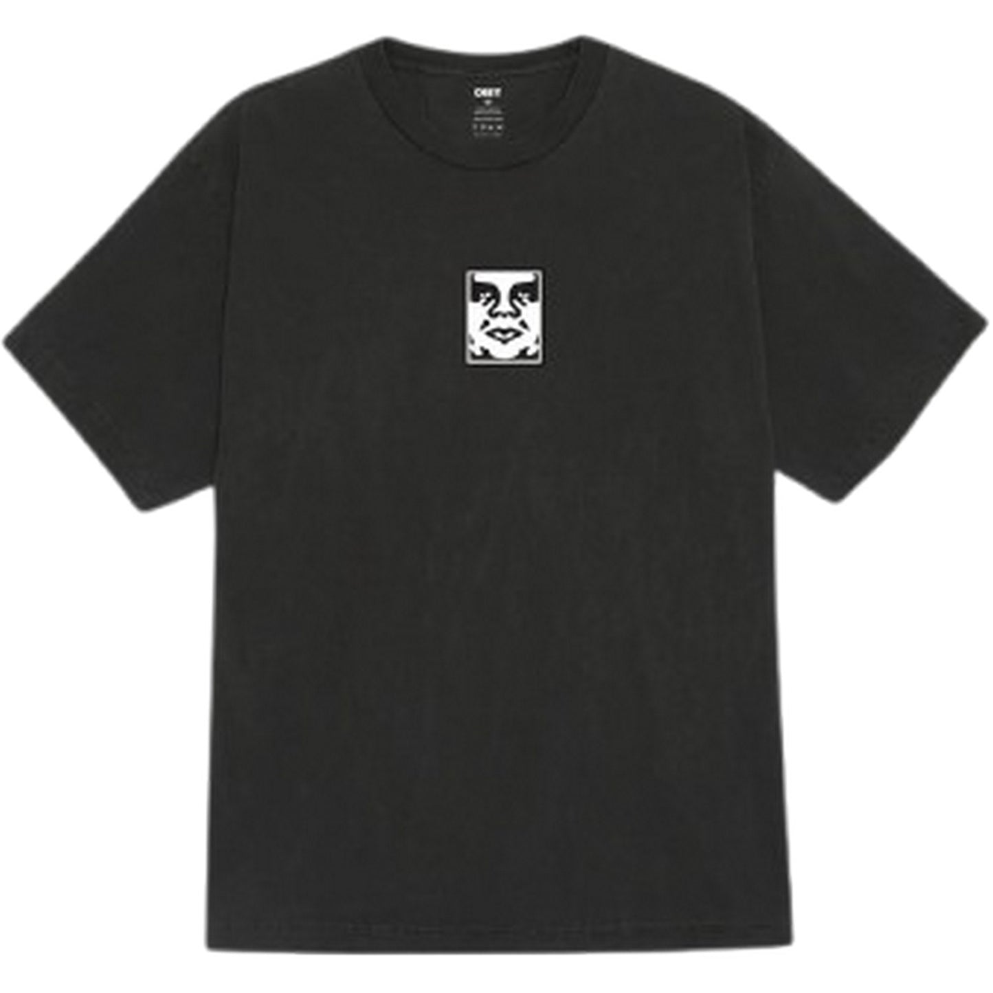T-shirt Unisex Obey - Obey Icon Face Tee - Nero