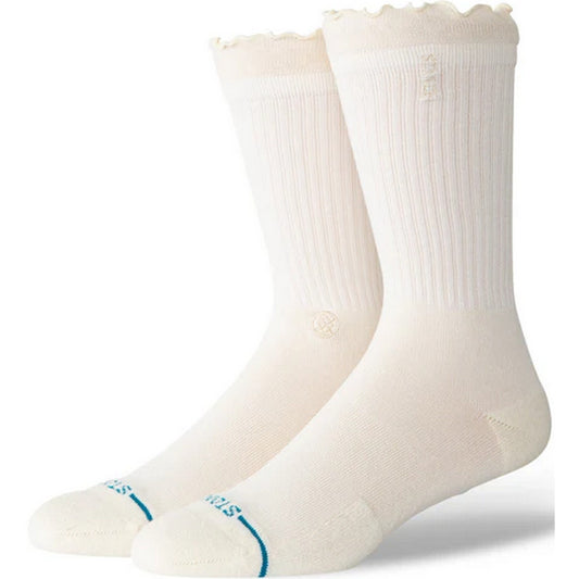 Calze Unisex Stance - Ruffle Crew - Bianco