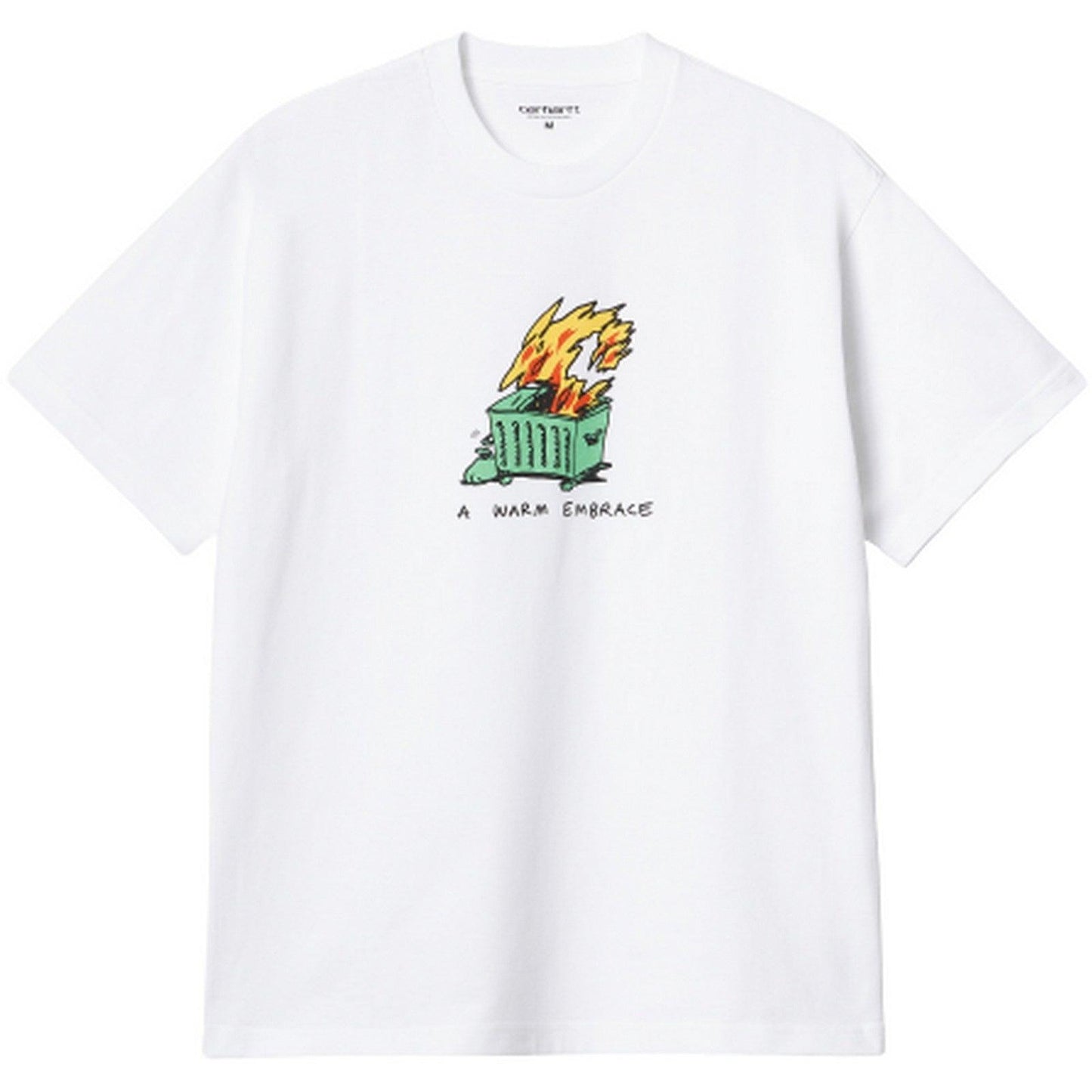 T-shirt Uomo Carhartt Wip - S/S Warm Embrace T-Shirt - Bianco