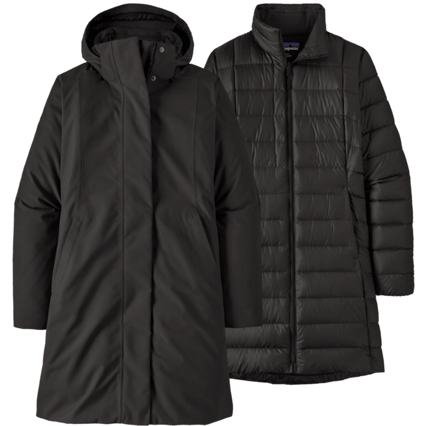 Patagonia Vestes pour femmes - W's Tres 3-In-1 Parka - Noir