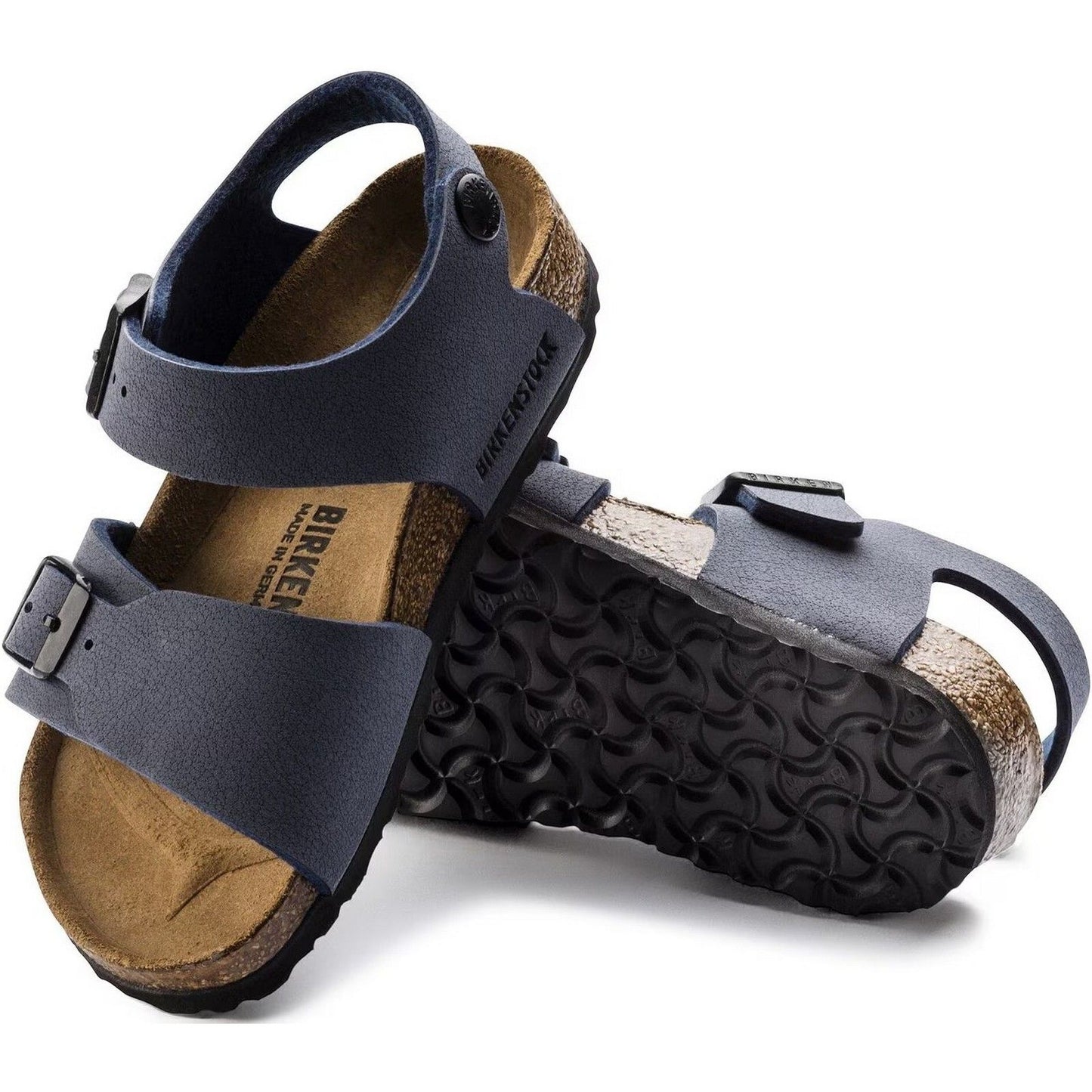 Sandali Bambini Unisex Birkenstock - New York Kids - Blu