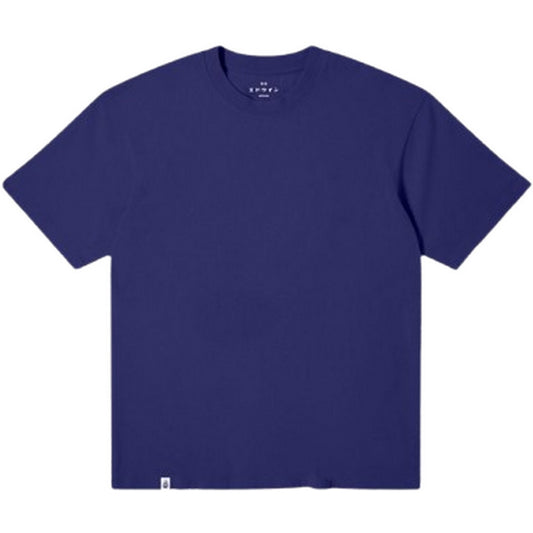 Edwin Herren T-Shirt – Oversize Basic Ts – Blau