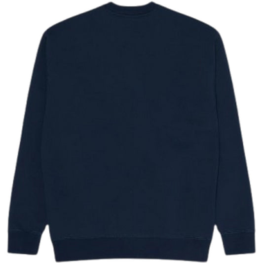 Felpe senza cappuccio Uomo Obey - Established Works Bold Crew Ii Fleece - Blu