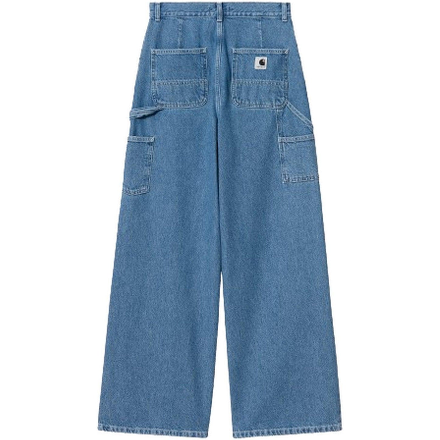 Spodnie damskie Carhartt Wip – W' Jens Pant – Niebieskie