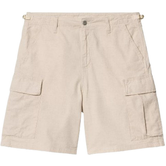 Pantaloncini Uomo Carhartt Wip - Alan Cargo Short - Bianco