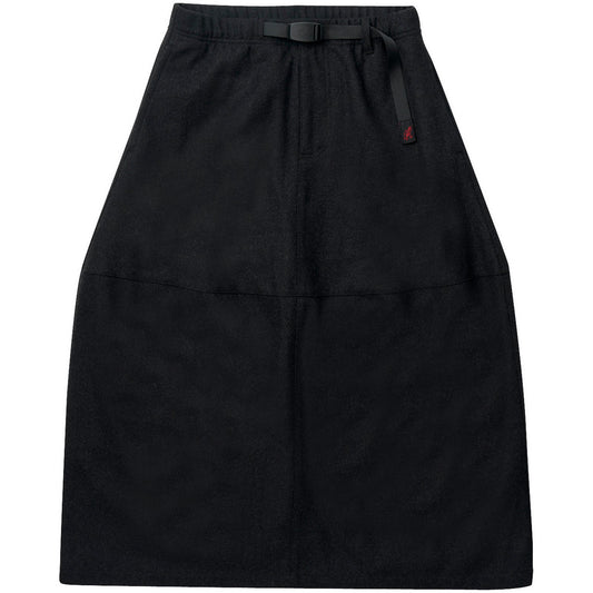 Gramicci Freizeitröcke für Damen – Rock mit Wolleinsätzen – Schwarz